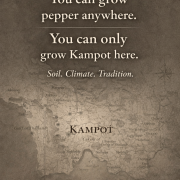 Map of Kampot, Cambodia – Origin of PGI Kampot Pepper